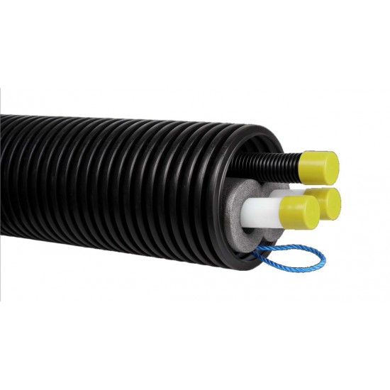 AEROLINE® PEX TERRA WP 100 DN32, système de tuyau enterré pour pompe à chaleur monobloc air/eau extérieur